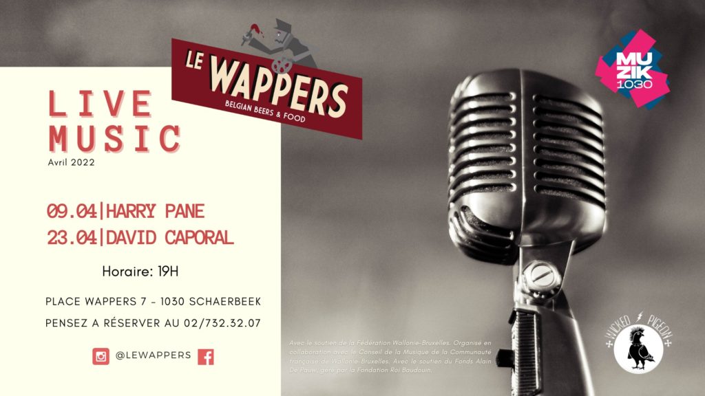 Harry Pane au Wappers | #Muzik1030