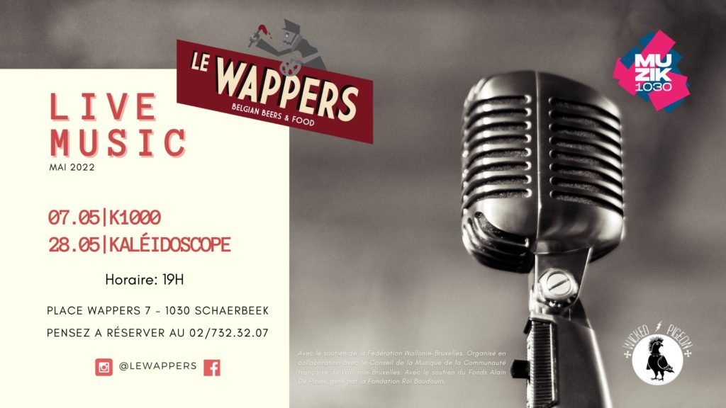 K1000 au Wappers | #Muzik1030